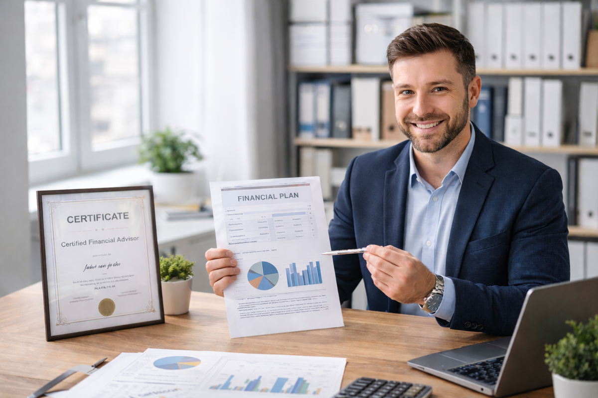 certified financial advisor, transparent about the methods used