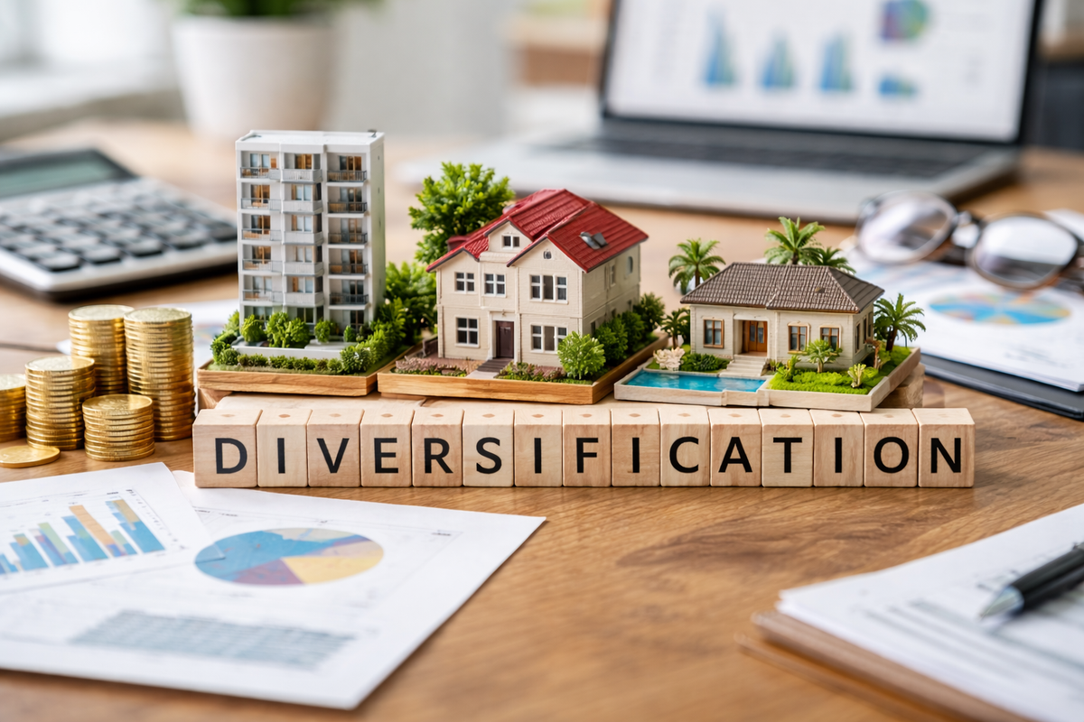 illustrated financial diversification