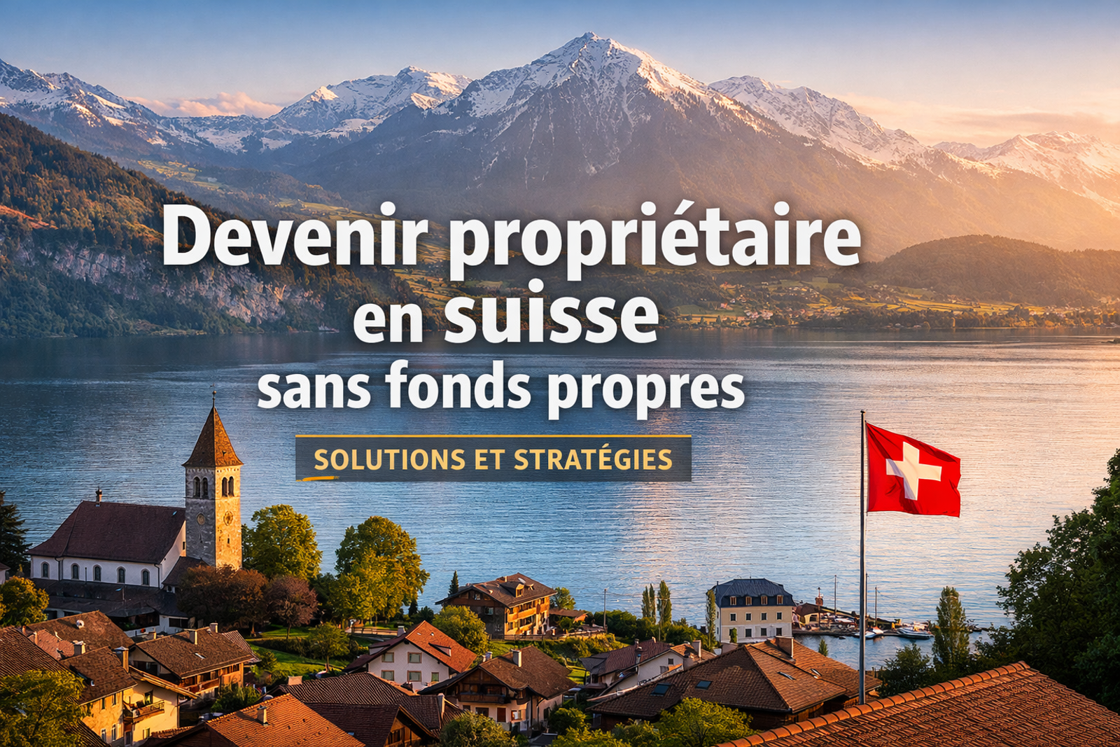 Becoming a homeowner in Switzerland without any equity