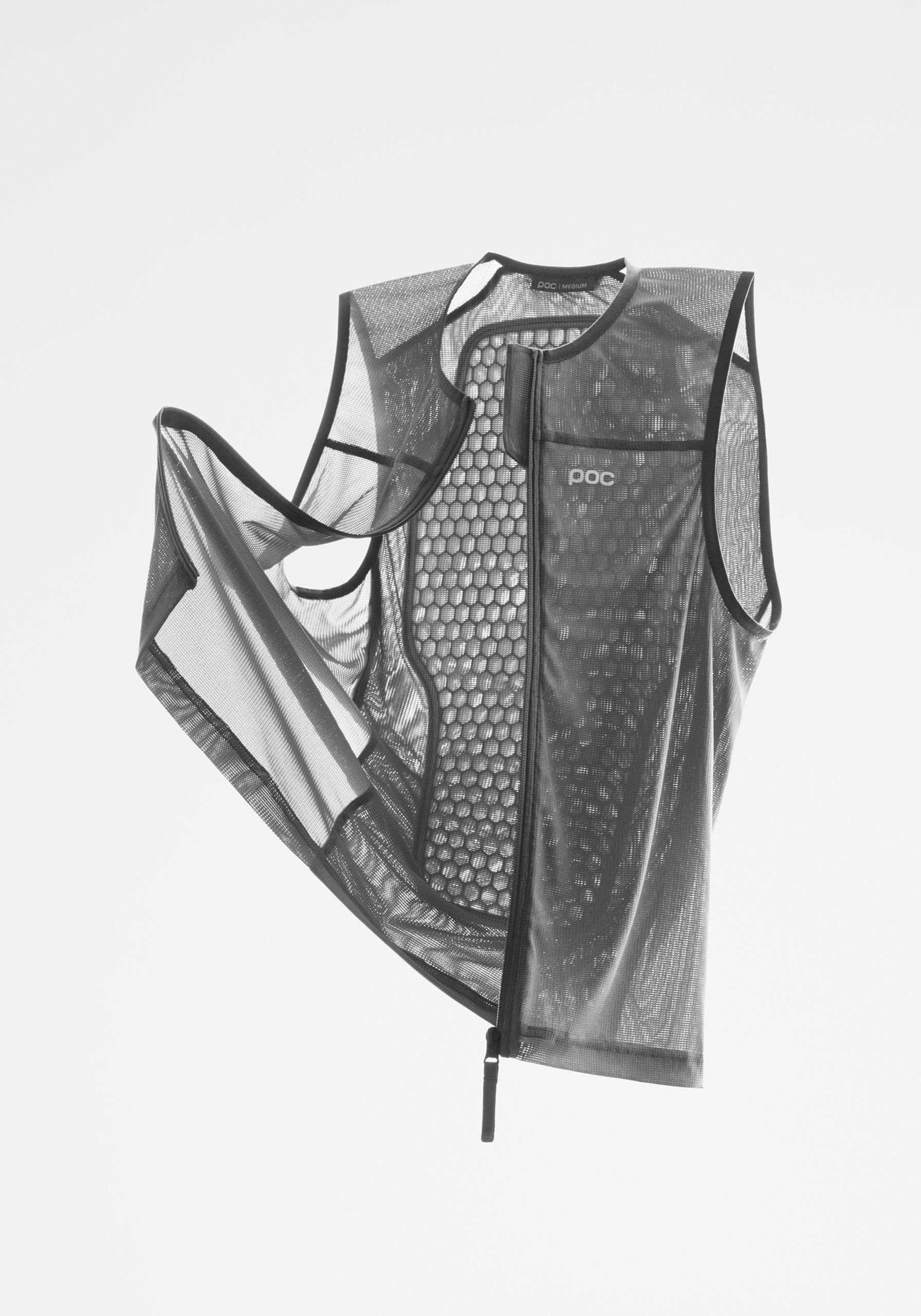Men's VPD Air Vest Ski Protection in Uranium Black | POC (Global EN)