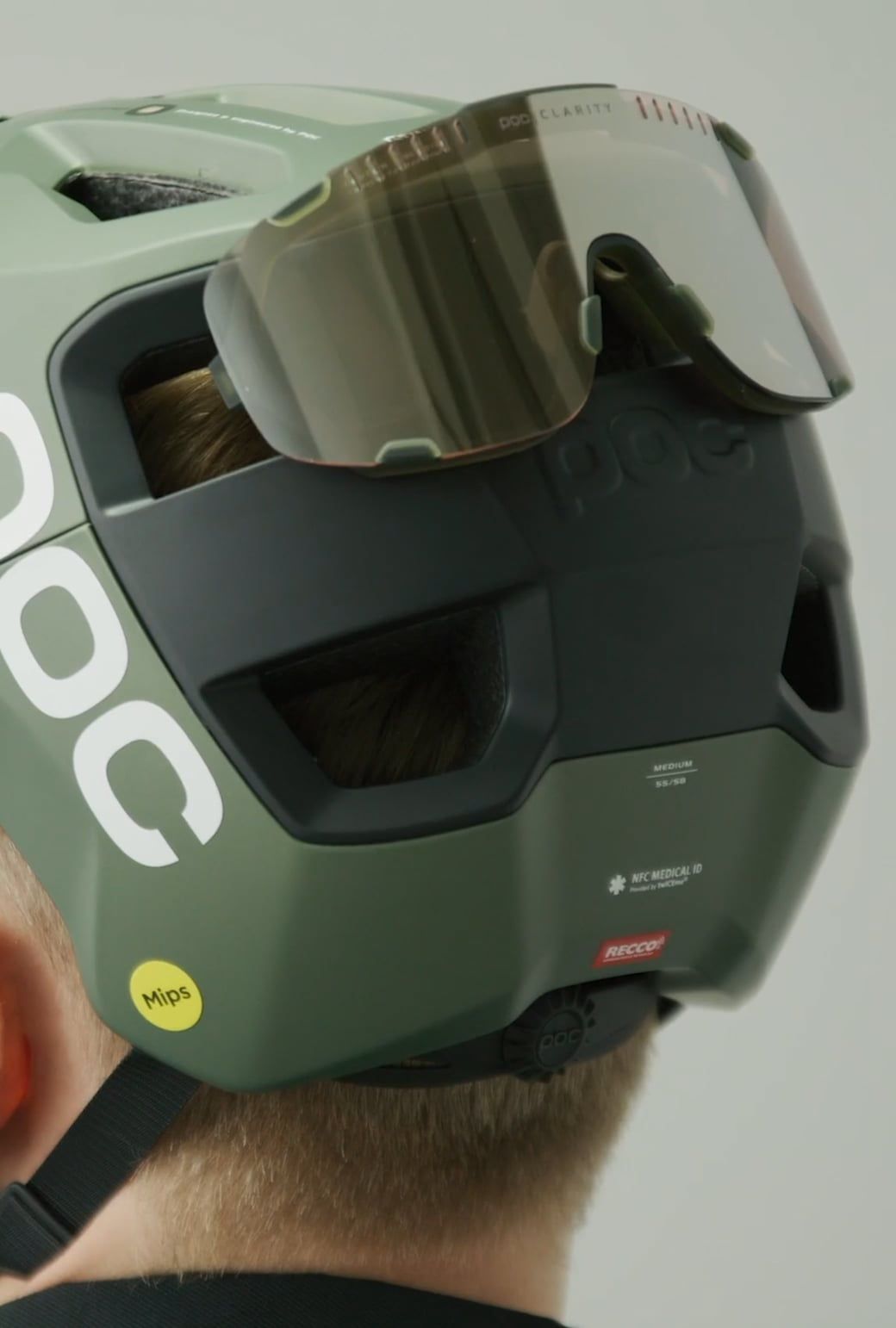 Kortal Race MIPS MTB Helmet in Uranium Black Matt/Hydrogen White