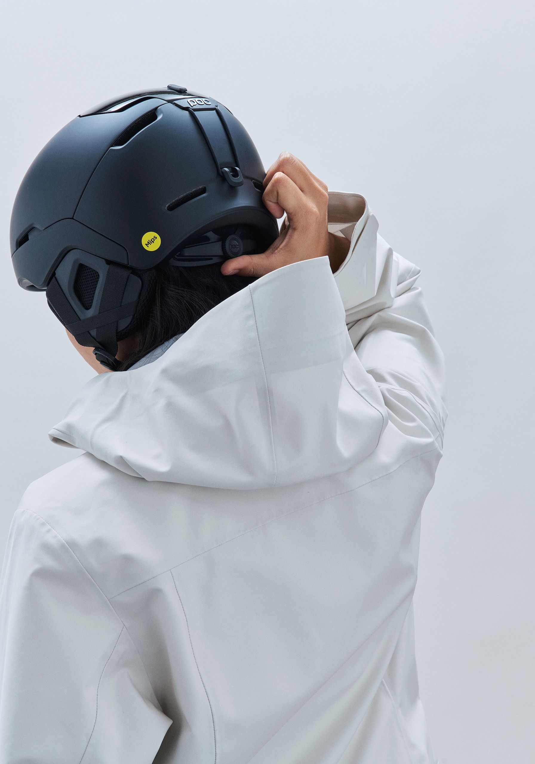 Obex MIPS Ski Helmet in Hydrogen White | POC (Global EN)