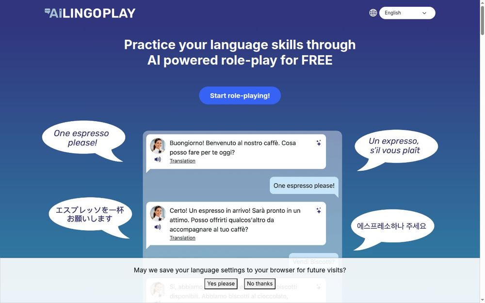 image of AI Lingo Play