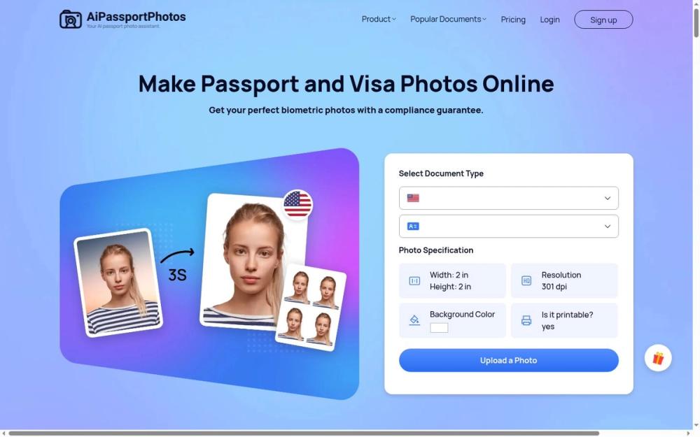 image of AiPassportPhotos