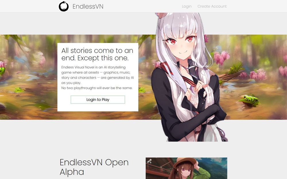 image of Endless Visual Novel image of Endless Visual Novel