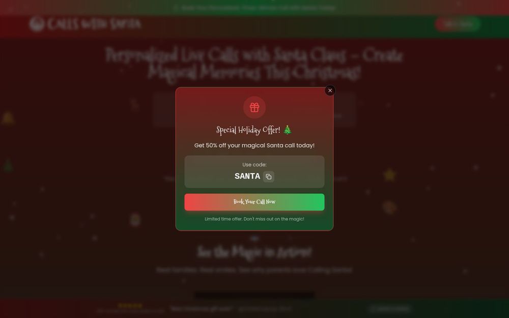 image of Calls with Santa image of Calls with Santa