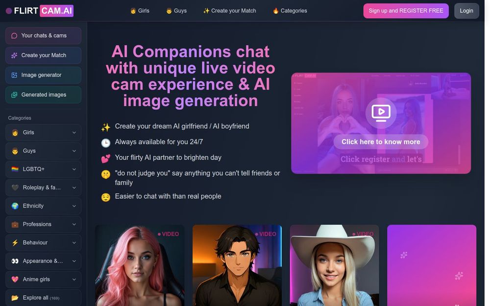 image of Flirtcam.ai