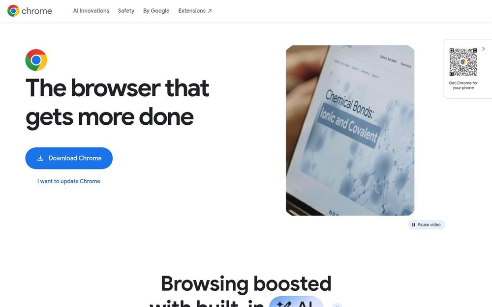 image of Google Chrome image of Google Chrome