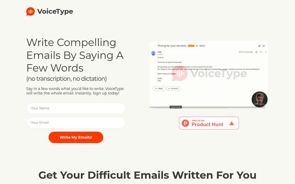 image of VoiceType image of VoiceType