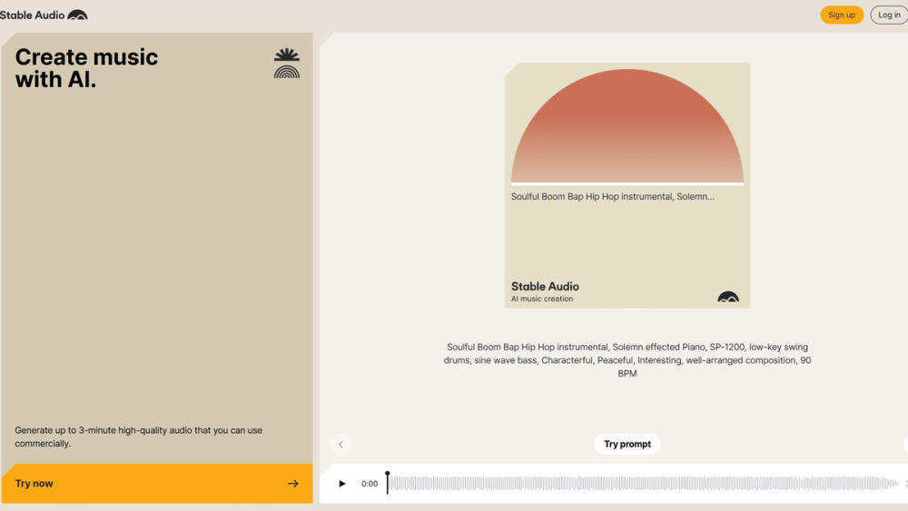 image of Stable Audio image of Stable Audio