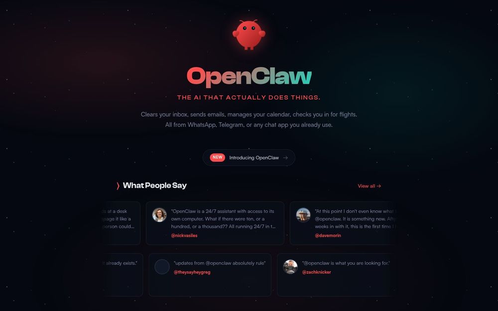 image of OpenClaw image of OpenClaw