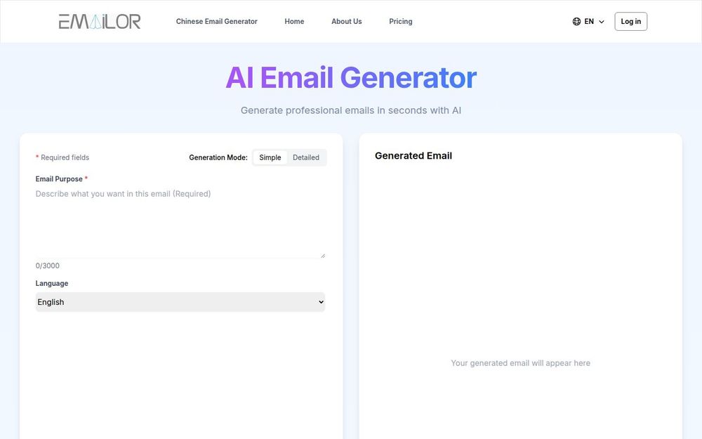 image of AI Email Generator image of AI Email Generator
