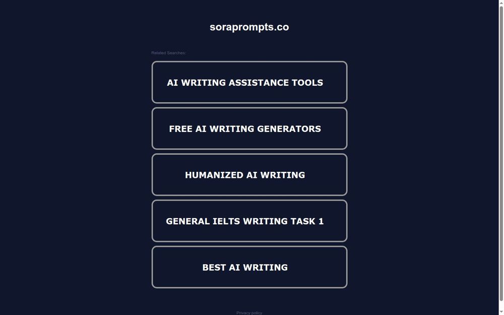 image of Sora Prompts image of Sora Prompts