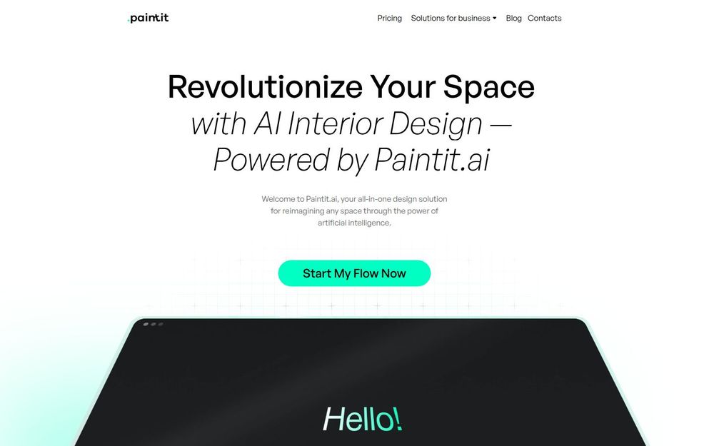 image of Revolutionize Your Space with AI Interior Design—Powered by Paintit.ai