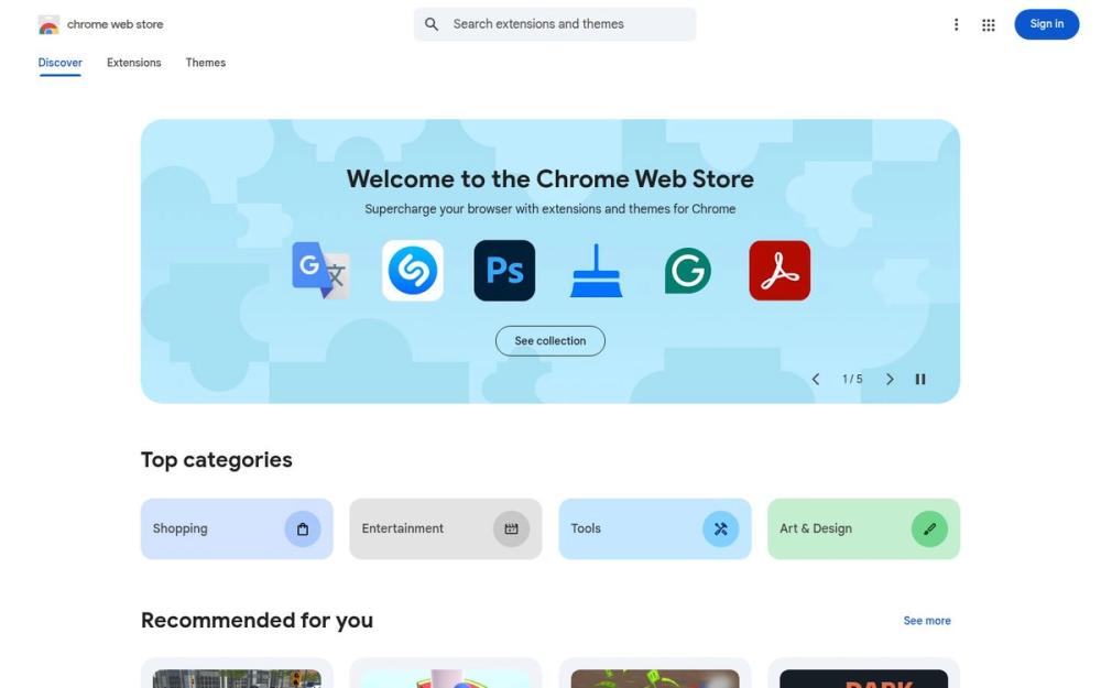 image of Chrome Web Store image of Chrome Web Store