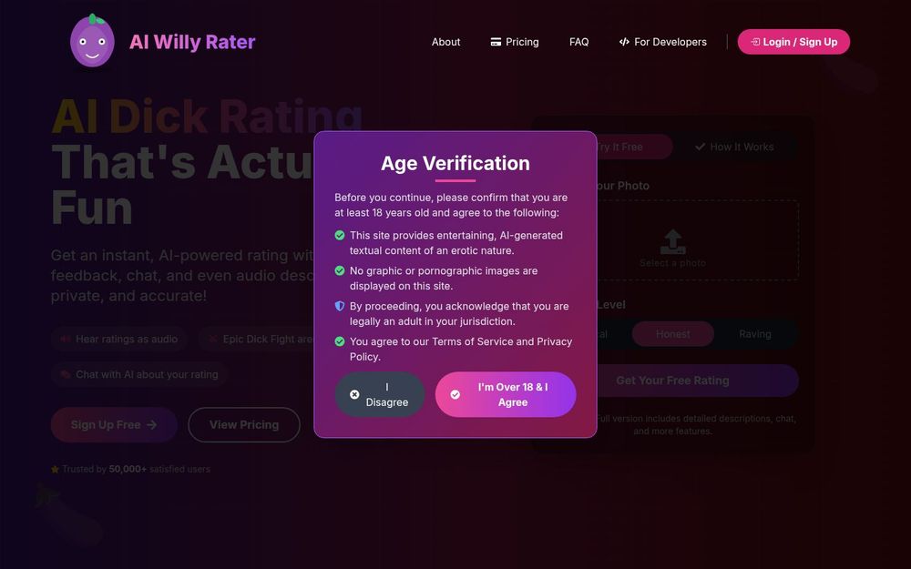 image of AI Willy Rater image of AI Willy Rater