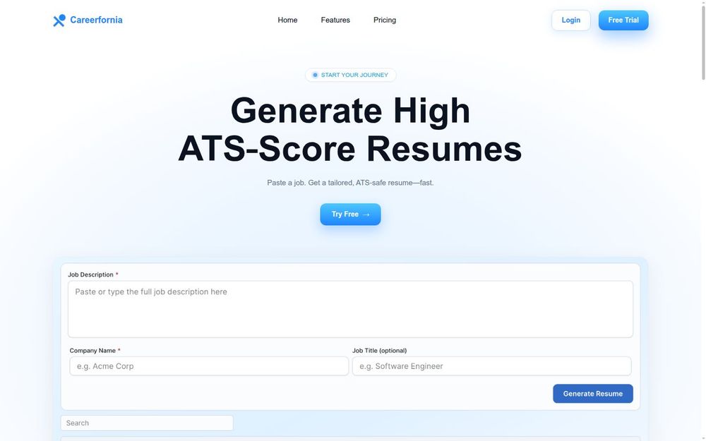 image of Careerfornia image of Careerfornia