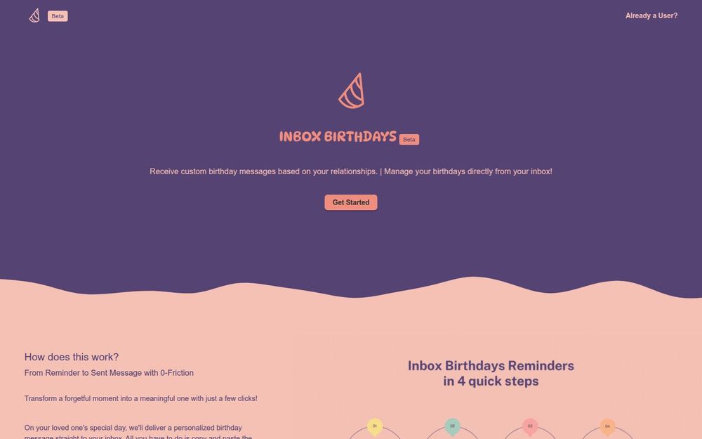 image of InboxBirthdays image of InboxBirthdays