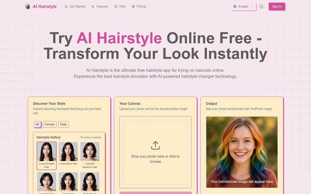 image of AI Hairstyle image of AI Hairstyle