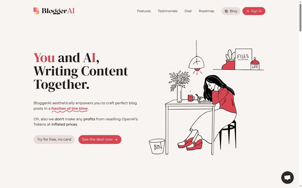 image of BloggerAI image of BloggerAI