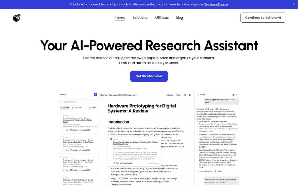 image of Your ScholarAI