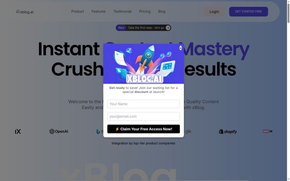 image of xBlog image of xBlog