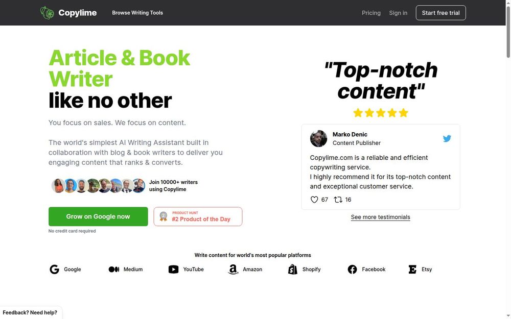 image of Copylime image of Copylime