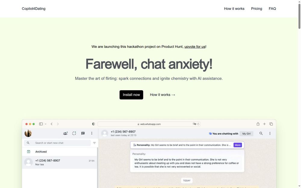 image of Copilot4Dating