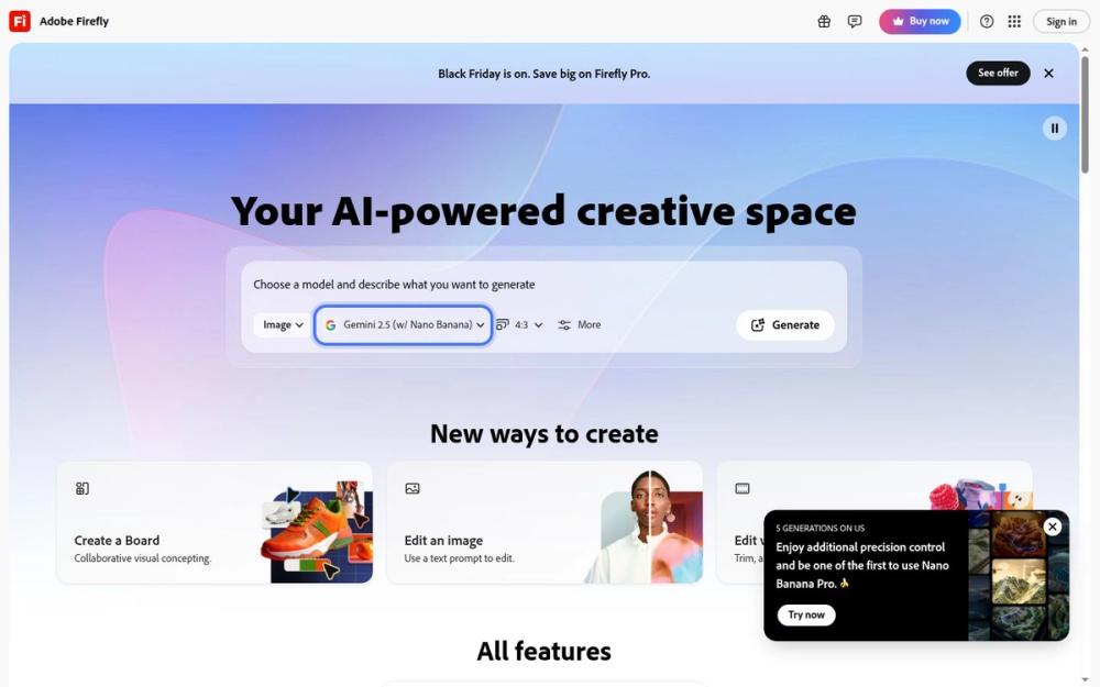 image of Adobe Firefly