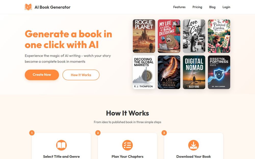 image of AI Book Generator image of AI Book Generator