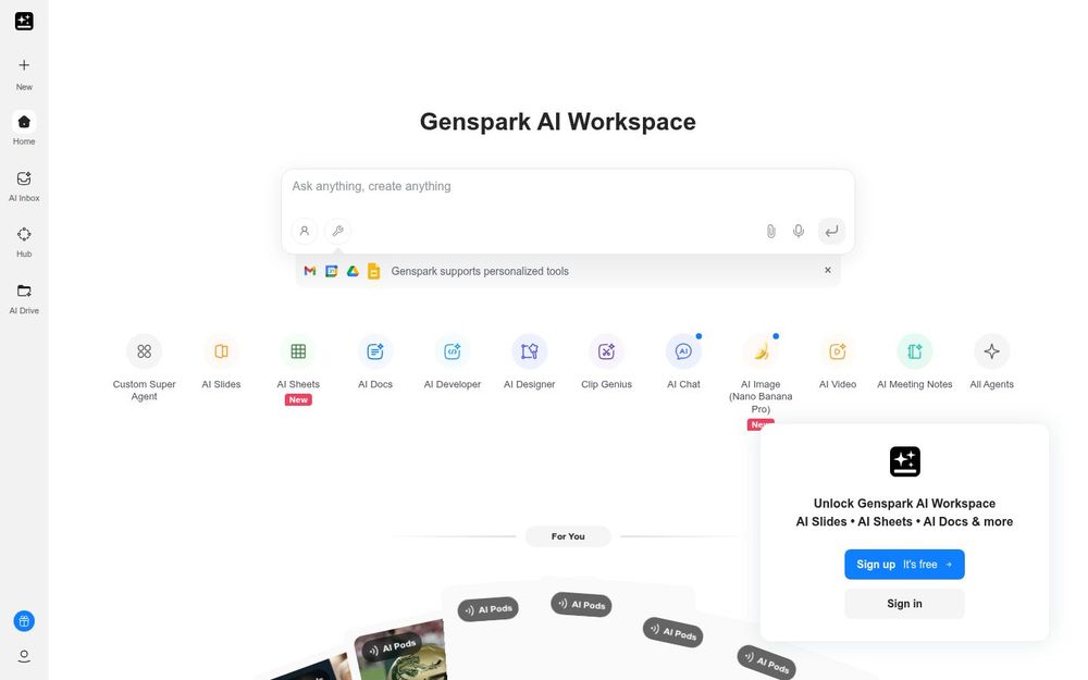 image of Genspark image of Genspark