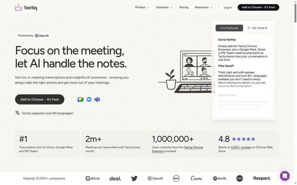 image of Tactiq image of Tactiq