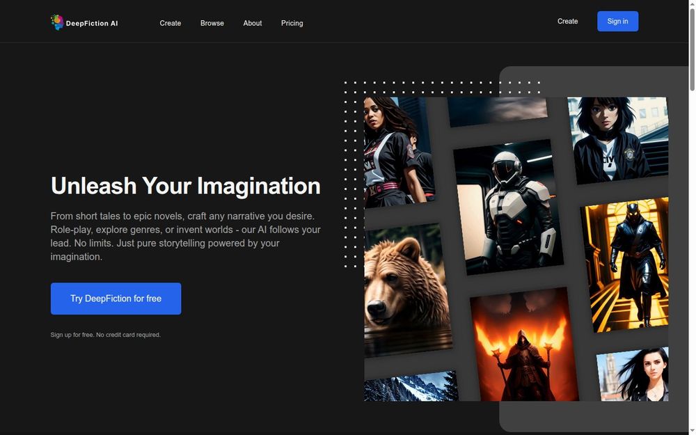 image of DeepFiction