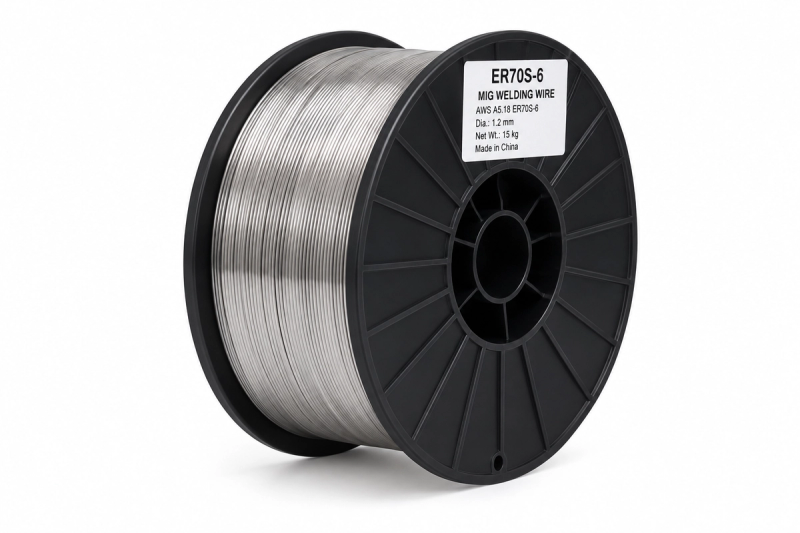 ER70S-6 copper coated carbon steel MIG welding wire spool ER50-6 G3Si1