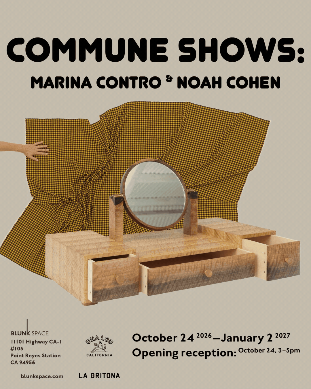Marina Contro & Noah Cohen: Commune Shows