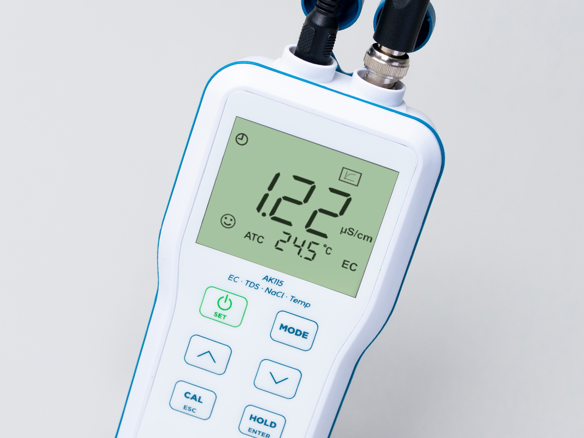 AK115 AK115 Max - Portable EC/TDS/Salinity Meter