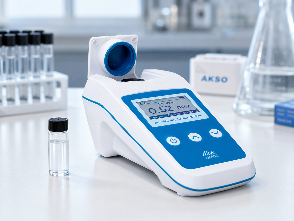 AK400 AK400 Max - Portable Chlorine and pH Meter