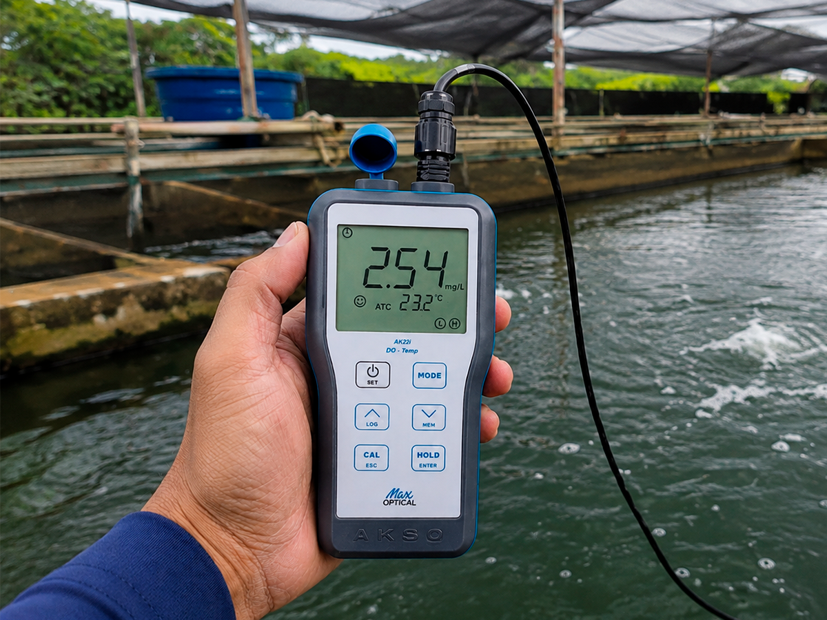 AK121 AK121 Max - Portable Optical Dissolved Oxygen Meter