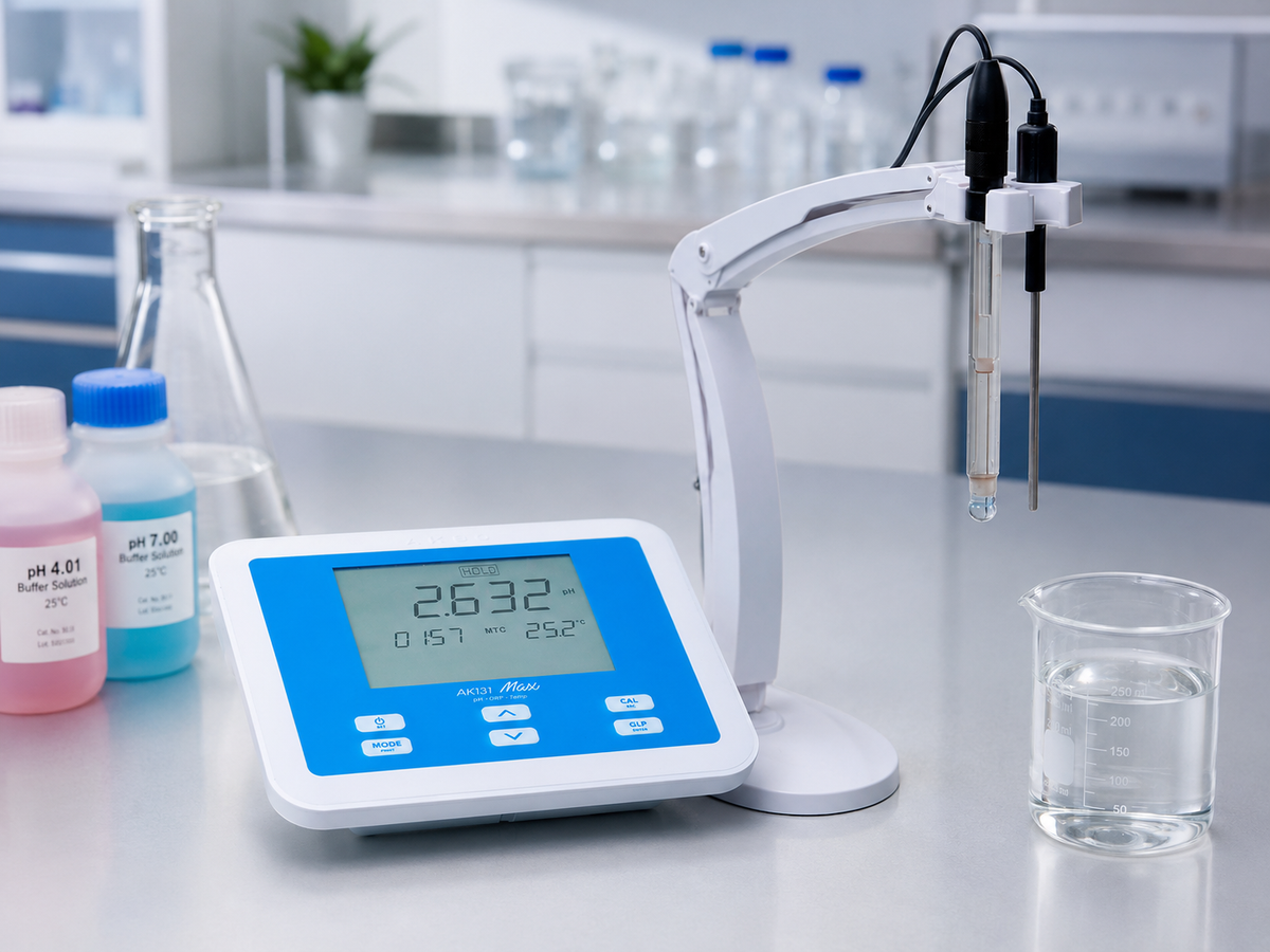 AK131 AK131 Max - pH meter with GLP
