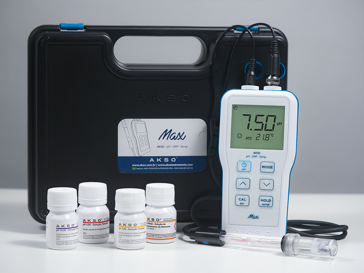 AK110 AK110 Max - Portable pH, ORP and Temperature Meter