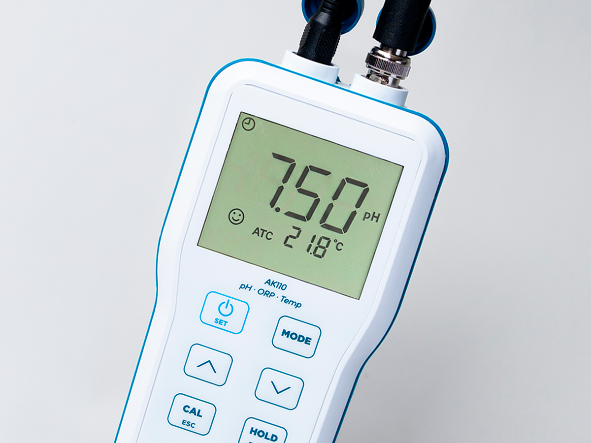 AK110 AK110 Max - Portable pH, ORP and Temperature Meter