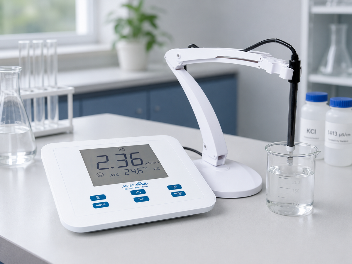 AK135 AK135 Max - Bench EC/TDS/Salinity Meter