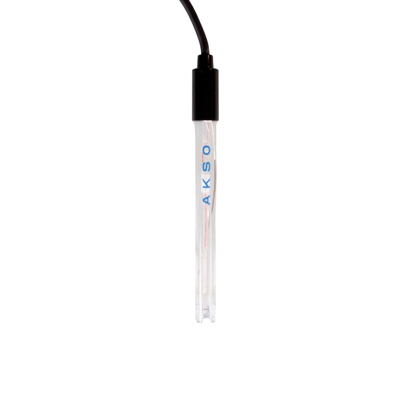 pH/Temperature electrode for general use, BNC/RCA connector, 1 m cable
