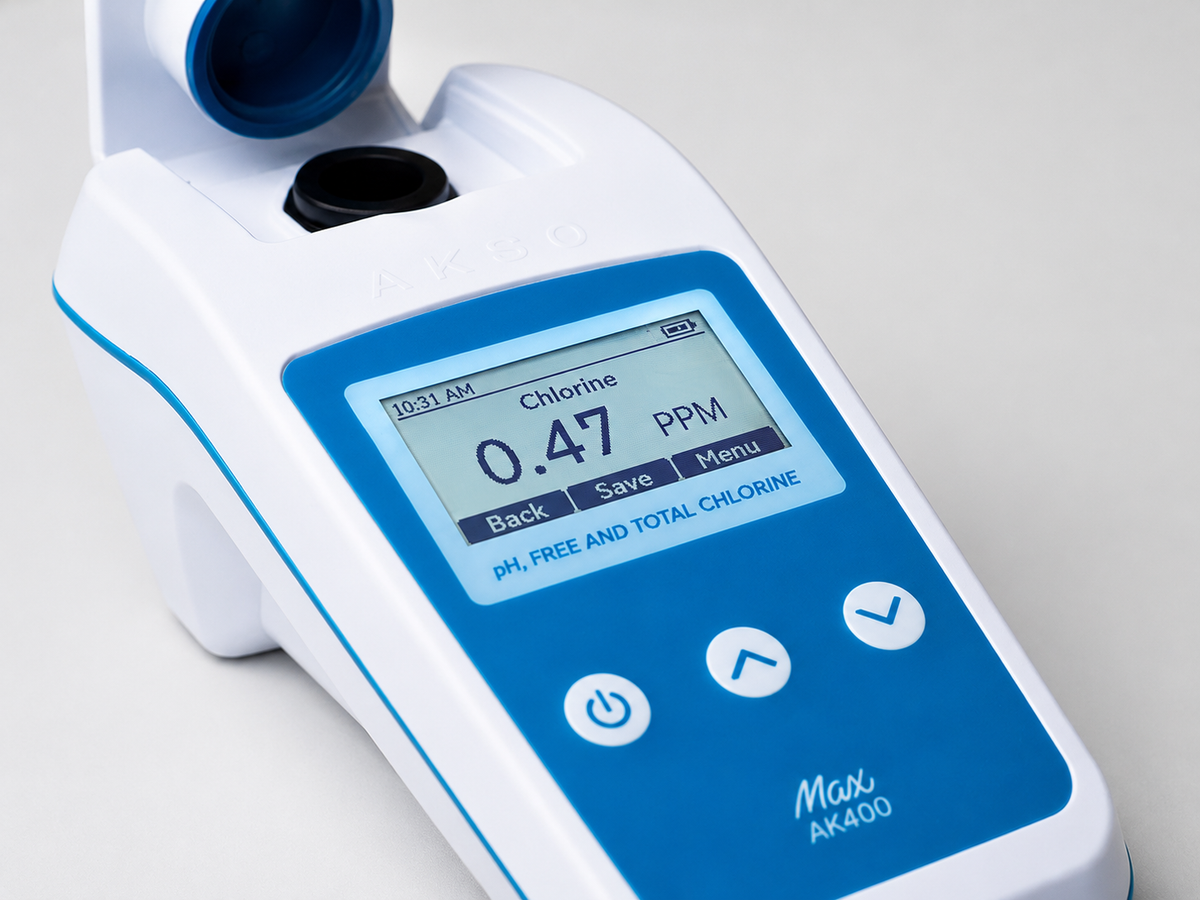 AK400 AK400 Max - Portable Chlorine and pH Meter
