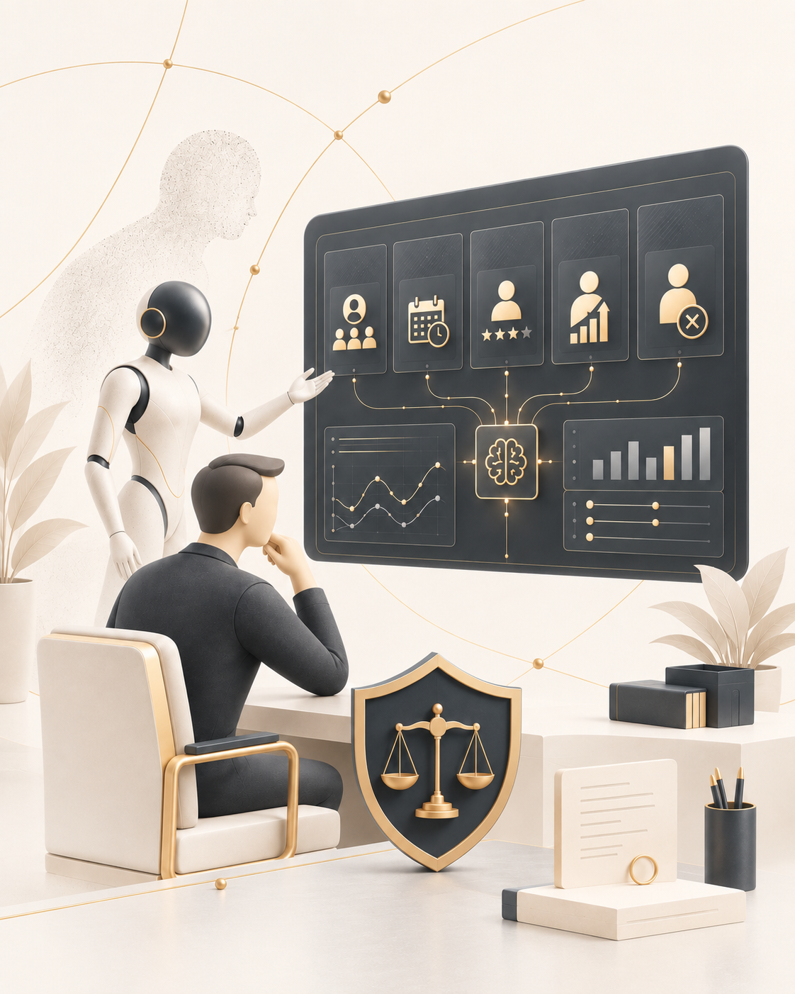 *Este contenido tiene carácter informativo y no sustituye el asesoramiento jurídico individualizado.*  ### Fuentes consultadas  - La Moncloa — Referencia del Consejo de Ministros de 8 de septiembre de 2026. - Directiva (UE) 2019/1152, relativa a unas condiciones laborales transparentes y previsibles. - Estatuto de los Trabajadores — artículo 64.4.d). - Ley 12/2021, de 28 de septiembre, conocida como Ley Rider. - Reglamento (UE) 2024/1689 de Inteligencia Artificial — artículos 4 y 26, y anexo III. - Reglamento (UE) 2016/679 — RGPD, artículo 22.  *Fuentes verificadas el 9 de septiembre de 2026.*