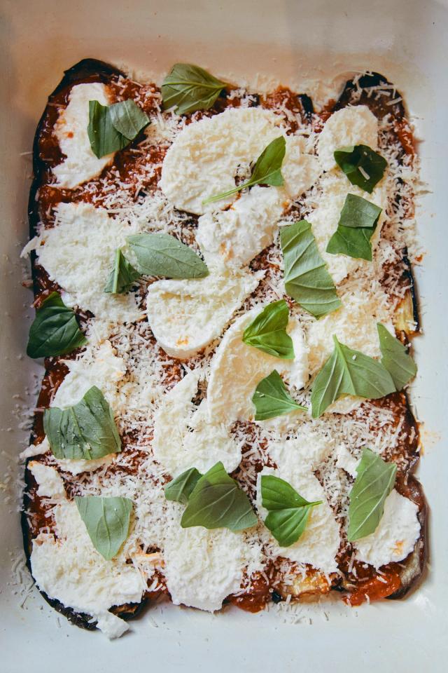 Aubergine Parmigiana