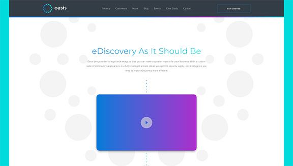 Screenshot of Oasis Discovery