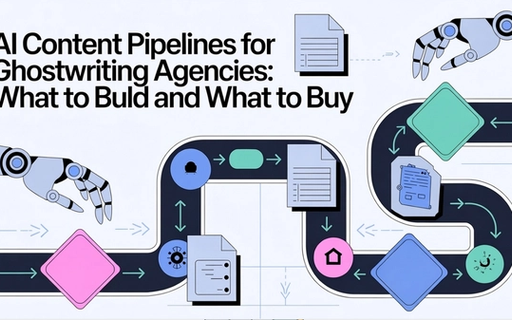 AI Content Pipelines for Ghostwriting Agencies: What to Build and What to Buy