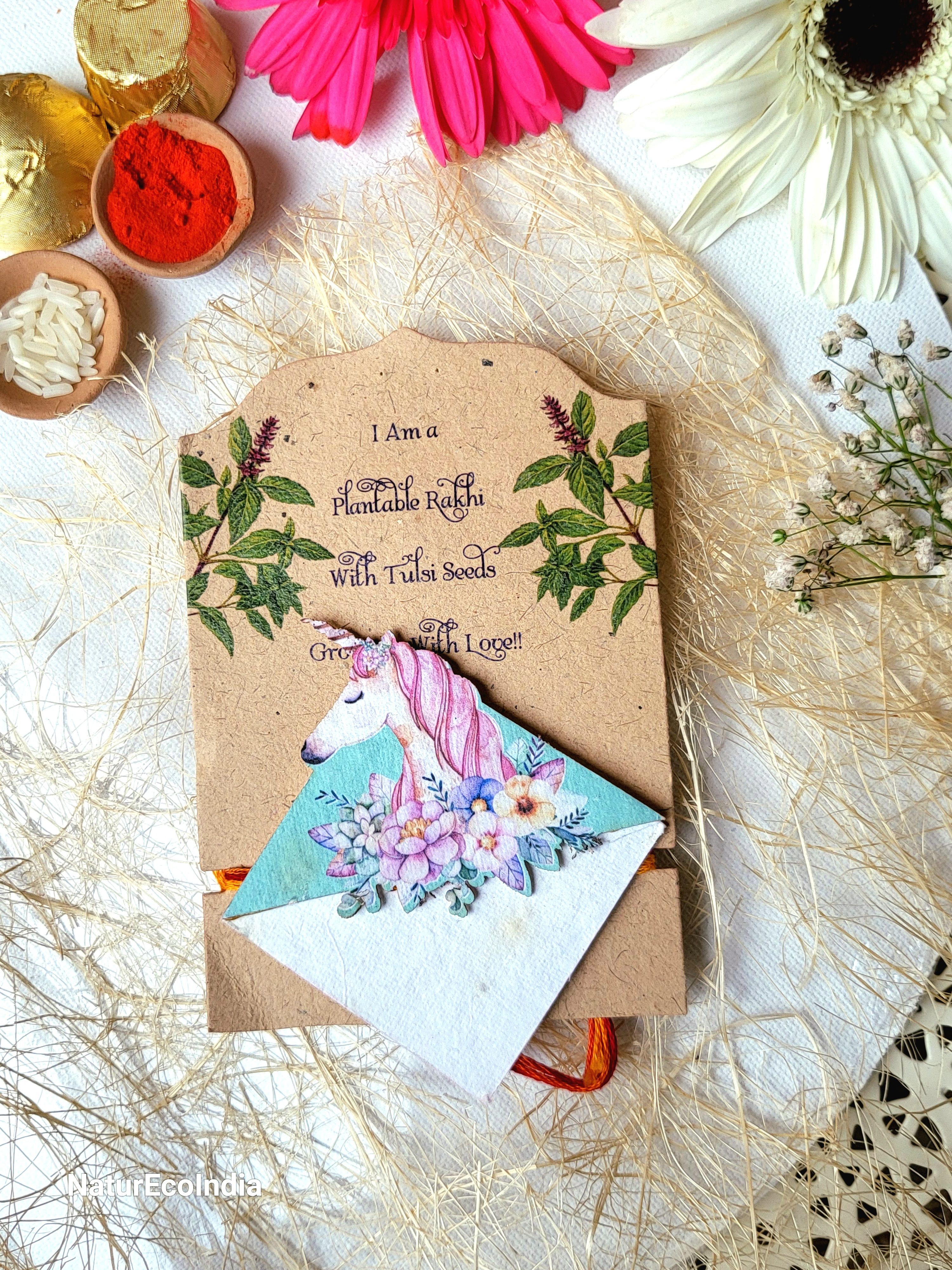 "Millenials - Alpha" Plantable Rakhi 4