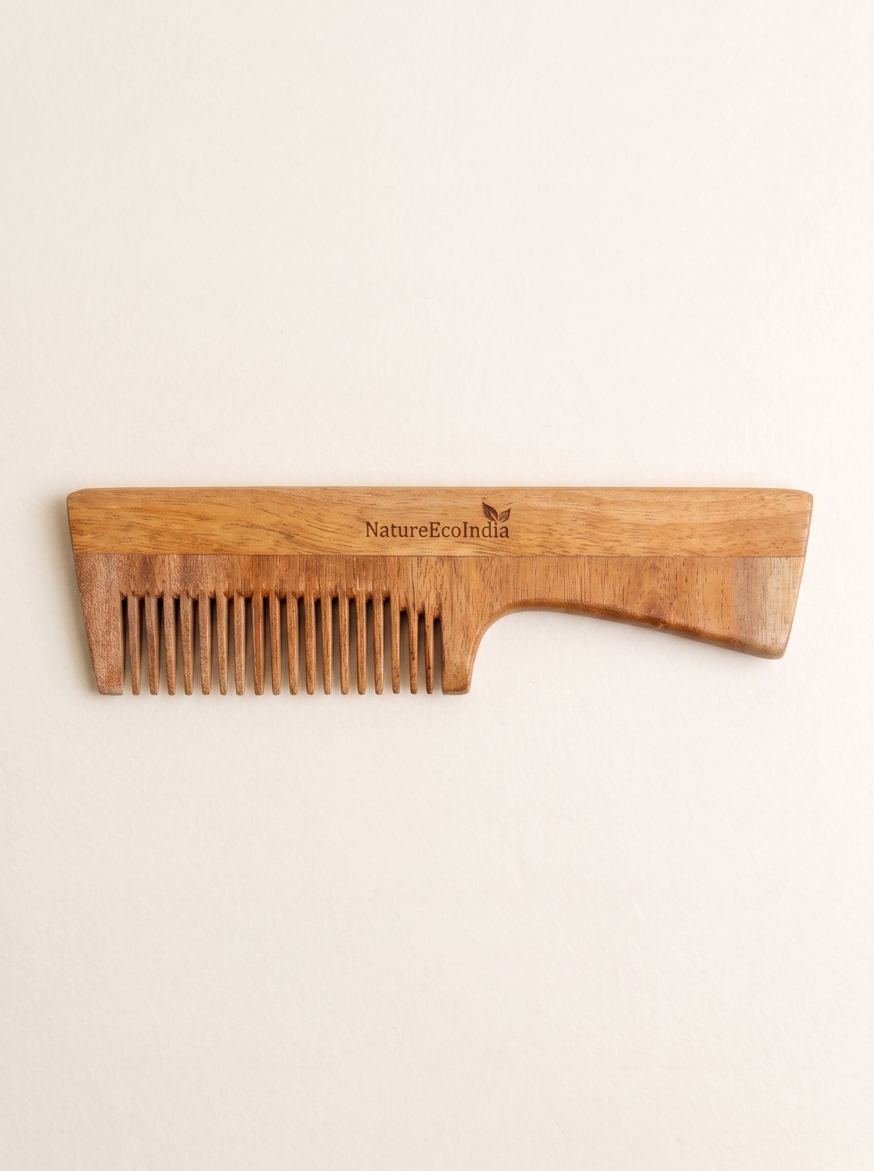Neem Wood Comb Handle